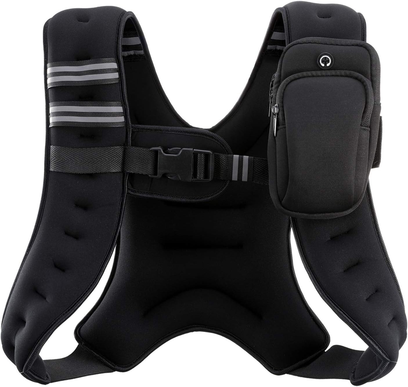 Adjustable Weighted Vest for Running, CrossFit & Strength – 6lb to 50lb Options
