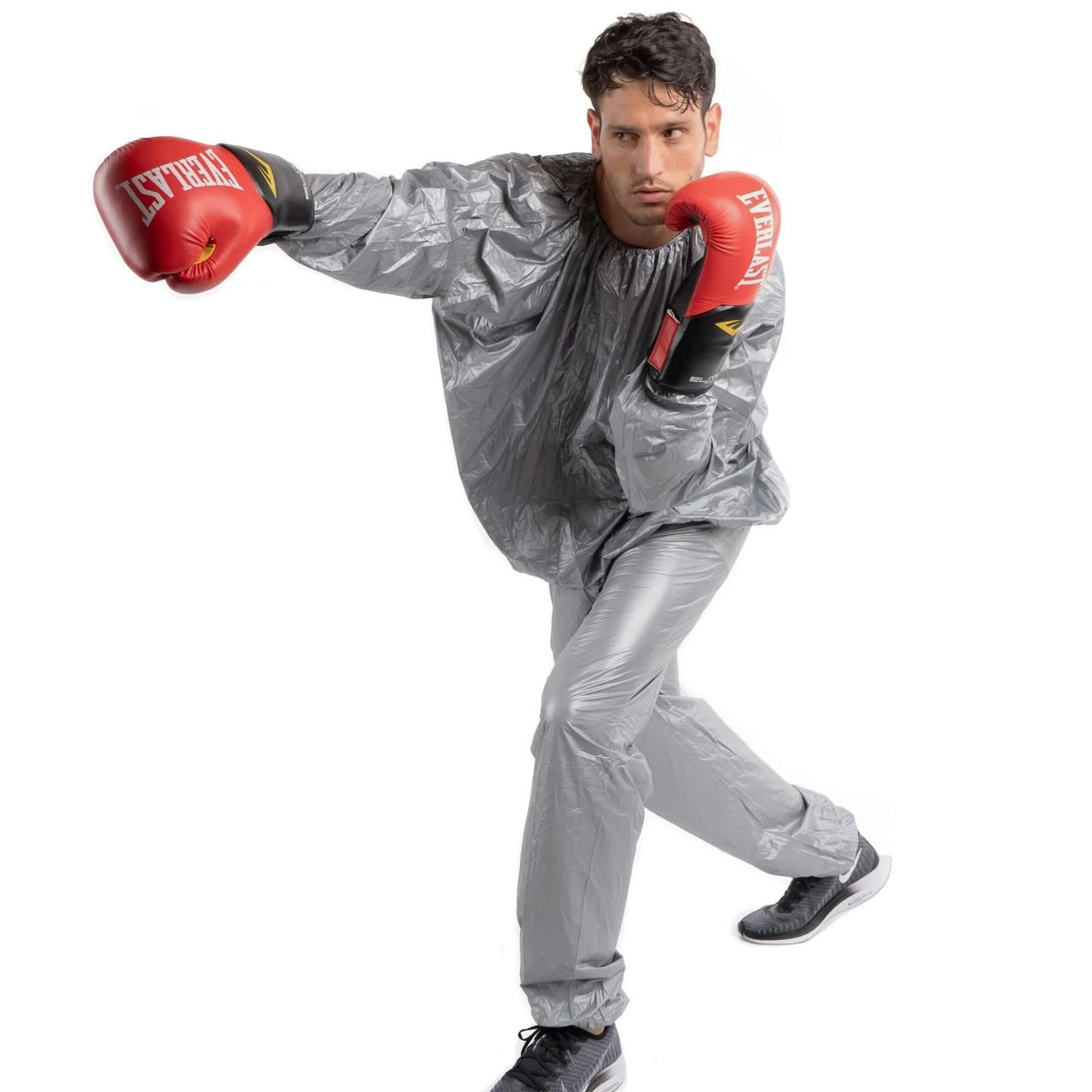 Sauna Suit for Men & Women – Sweat Workout Jacket & Pants Set for Weight Loss, Fitness & Gym Training