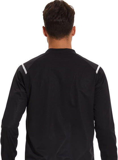 Sauna Jacket for Men – Long Sleeve Sweat Suit with Zipper | Workout, Gym & Boxing Training Shirt