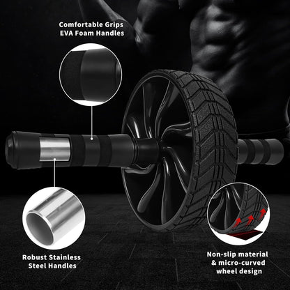 Ab Roller Wheel – Buy Ab Workout Equipment for Abdominal & Core Training, Exercise Wheel for Men & Women, Home Gym Fitness Equipment – Shop Now